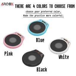 Aroma eletrônico Dumb Drum Pad, Recarregável, Multifunções, Digital 3 em 1, Metrônomo Prática Drum, Detecção de velocidade - Image 1