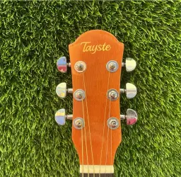Guitarra Acústica Tayste com Cordas, Cordas da China, Instrumentos de Cordas - Image 3