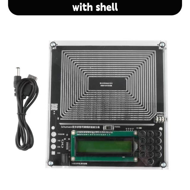 Ressonador de Áudio Onda Schumann 7.83Hz Ajustável 0.1Hz-30000Hz