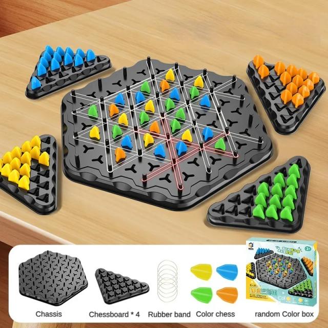 AIUAZA Jogos de Xadrez Triangulares Interativo para Família
