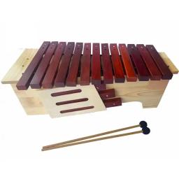 Glockenspiel Xilofone Infantil, Instrumento de Percussão Montessori, Baixo, 13 Tons - Image 3