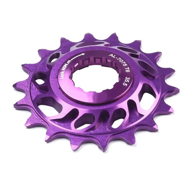 Kit de Conversão de Volante para Bicicleta de Velocidade Única com Cassete de Alumínio 18T para Mountain e Road Bike