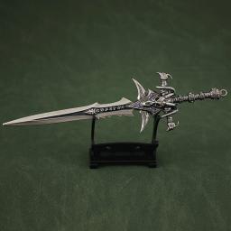 Mini Metal Katana Espada Decoração, Medieval Cosplay Prop, Knight the Witcher Artesanato, Espadas Anime, Espadas Falsas, Decoração de Casa, 22cm - Image 4