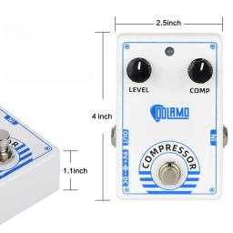 Caline-Dolamo Chubby Comp Delay Pedal Compressor, Pedal de Efeito de Guitarra Elétrica, Fuzz Distorção, Overdrive, Delay, D1-14 Series - Image 2