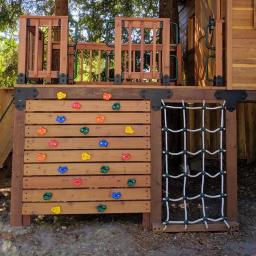 Pedras de Escalada para Crianças, Pedras de Escalada de Parede de Madeira, Brinquedos, Jogo de Playground, Hand Feet Hold Kit, 10pcs por conjunto - Image 5