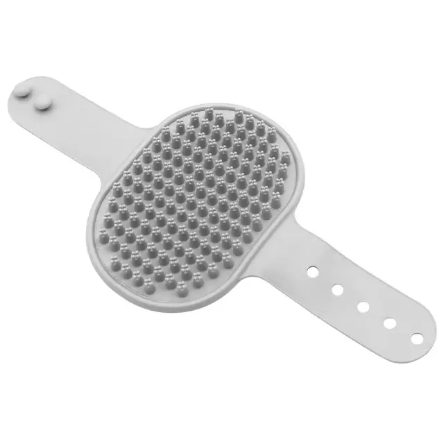 Escova de Banho de Silicone Macio para Pets: Pente de Massagem e Cuidados com o Pelo para Cães e Gatos