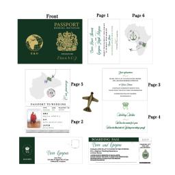 Personalizado Pérola Papel Convite com Metal Acrílico Plano, Casamento e Festa de Aniversário Fontes, Baby Shower, 55Pcs - Image 4
