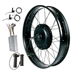 Kit de Bicicleta Elétrica do Motor da Roda Traseira, Motor DC, 500W, 1000W, 1500W, 48V, 72V, Popular - Image 4
