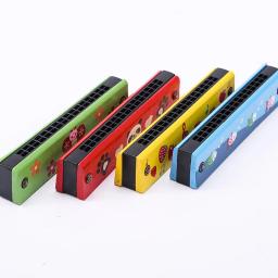 Harmonica de madeira para crianças, brinquedos Montessori Puzzle, brinquedo musical criativo, instrumentos de jogo, presentes bonitos para meninos e meninas, TMZ - Image 6