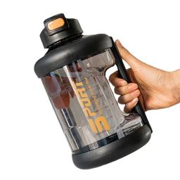 Garrafa de água esportiva de grande capacidade, fitness, jarro de meio galão, viagens ao ar livre, camping, chaleira, verão, 2000ml - Image 1