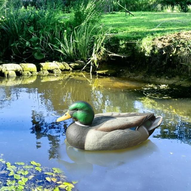 Decoy de Pato com Quilha Flutuante Ponderada para Pesca e Caça Eficiente