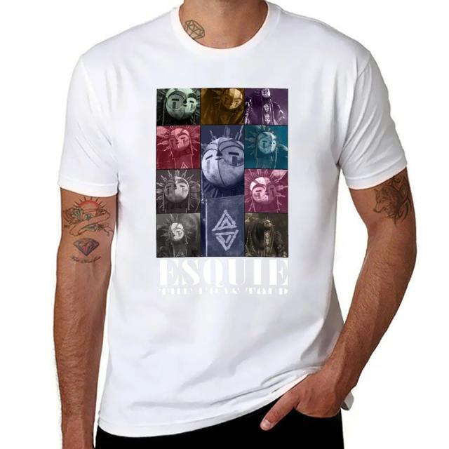 Camiseta Clair Obscur Expedition 33 Street Wear Coreana Masculina
