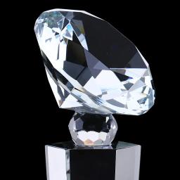 Troféu De Cristal Personalizado, Copa De Cristal, Top Diamond Design para Winner Prize Award, 29cm - Image 6
