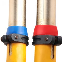 Toopre mtb selim capa poeira da bicicleta à prova dwaterproof água canote silicone caso protetor de tubo assento conta-gotas bicicleta estrada pós - Image 4