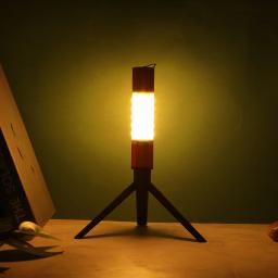 Acampamento ao ar livre led lanterna telescópica com tripé porcas multifuncional recarregável retrátil luz da tocha lâmpada de mesa - Image 5