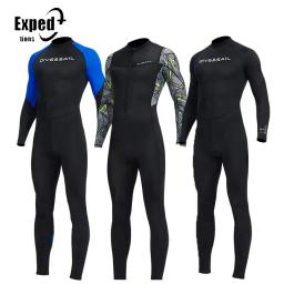 Fato de proteção UV para adultos e jovens, protetor de pele fina, roupas de mergulho completo, mergulho, surf, pesca submarina, UPF50 + - Image 1