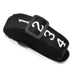 Futebol Árbitro Pulseira Engrenagem com Clipe Deslizante, Numerado Wrist Down Indicador, Acessórios De Futebol - Image 1