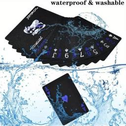 Premium impermeável PVC jogando cartas com caixa, perfeito para festas, jogos, Cardistry e truques de mágica - Image 6