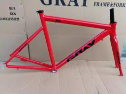 Quadro de bicicleta 700C liga de alumínio quadro de bicicleta de estrada 48cm 56cm 58cm acessórios de bicicleta - Image 5