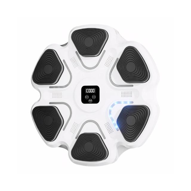 Máquina de Boxe Inteligente com Música, Treinamento de Cardio e Força e Altura Ajustável