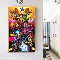Grande Marvel Avengers Endgame Pintura Diamante, DIY Arte Mosaico, Ponto Cruz Kits, Artesanato Hobby, Filme, Decoração 5D - Image 4