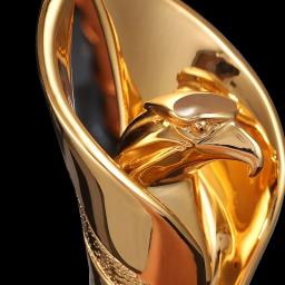 Resina troféu personalizado campeão, ouro, prata, bronze, estrela de cinco pontas, polegares para cima, criativo, high-end, honesto, anual - Image 4