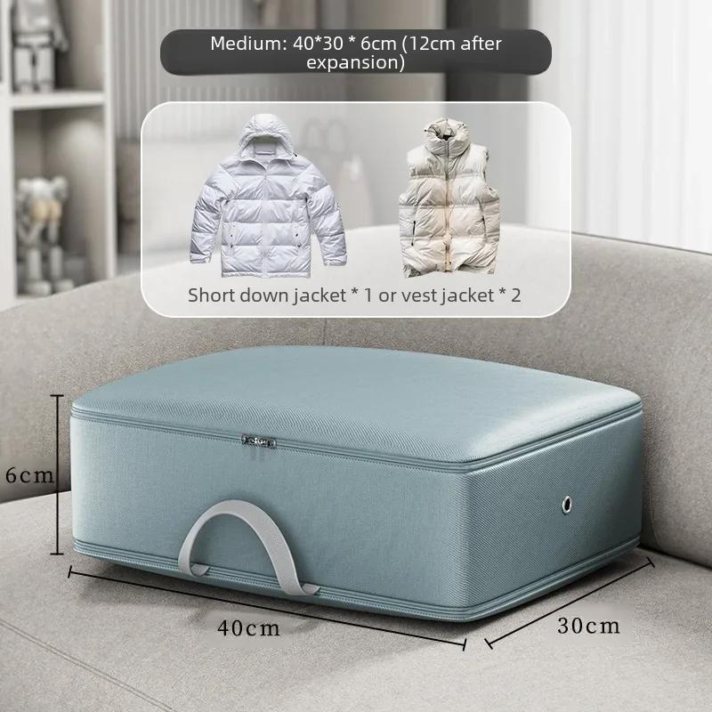 Saco De Armazenamento De Compressão Dobrável De Grande Capacidade, Organizador De Viagem Portátil Para Roupas Sobretudos E Roupa Interior, Diretamente Fábrica De Yiwu - Image 1