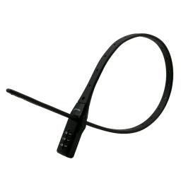 Bloqueio de bicicletas, trava de bicicleta ajustável multifuncional com zíperes trava de gravata para bagagem de bicicleta, com - Image 3