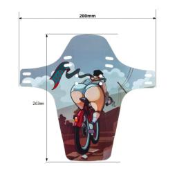 Guarda-lamas dianteiro e traseiro para bicicleta de estrada e mtb, pára-lamas de estrada, cor, universal - Image 6