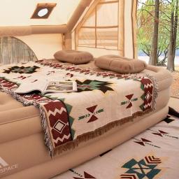 Colchão exterior auto inflável ultraleve, tapete de ar inflável único para dormir, bomba embutida, equipamento de viagem, acampamento - Image 3