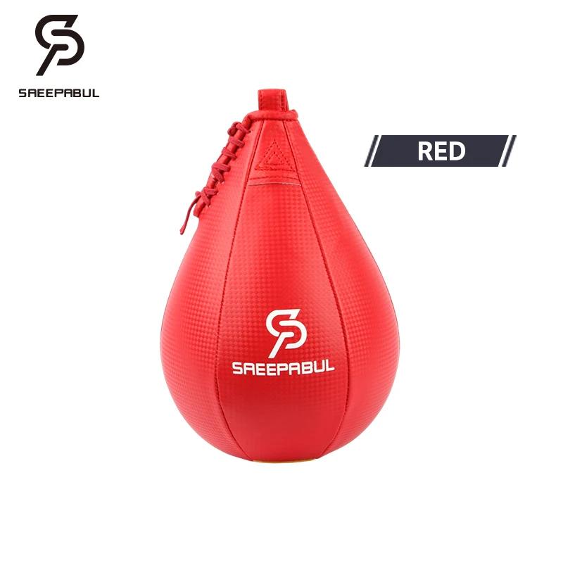 Boxing Punch Bag com giro, Forma de pêra, PU Speed Ball, Punching Bag, Fitness Training, Ginásio Exercício Acessório - Image 1