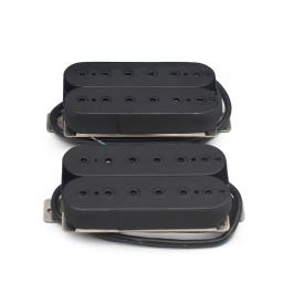 Vintage alnico 5 humbucker captador bobina dupla guitarra elétrica ponte captador peças de guitarra preta som quente preto - Image 6