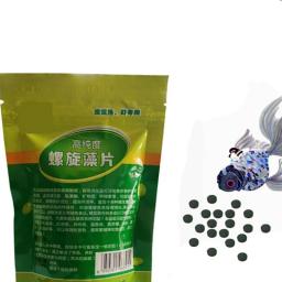 Peixe Spirulina Comida Saudável, Planta natural, Comprimidos de peixes tropicais, Wafer Alimento de Algas, Alta Proteína Pet Feed Supplies, 100g - Image 6