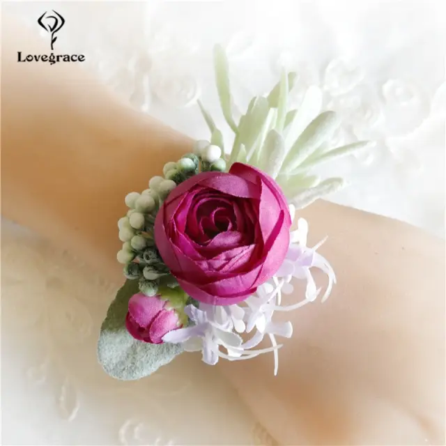 Pulseiras e Braceletes Lovegrace: Acessórios Elegantes para Madrinhas e Casamentos com Flor Artificial