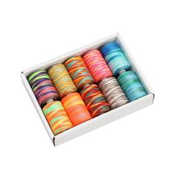 Fios de poliéster para costura, bordado Quilting, Overlock Bordado, Fio de reparo manual, 1000Yard, 10pcs por caixa - Image 1