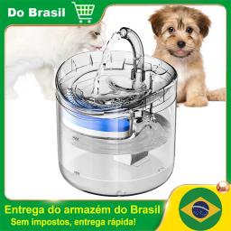 Newpet Bebedouro para gatos Com bebedouro automático para gatos e cães Bebedouro automático com dispensador de água - Image 1