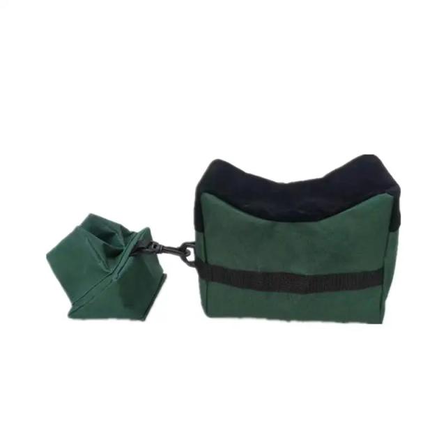Suporte de Tiro ao Ar Livre: Sacos de Apoio Dianteiro e Traseiro para Caça e Sniper