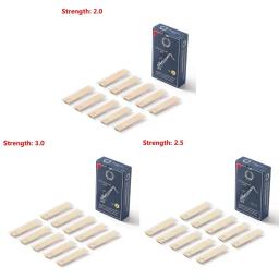 Bb Tenor Saxofone Reeds, Sax Reed Parts, Acessórios para Instrumentos Musicais, Alta Qualidade, Durável, Sólido, Força 2.0, 2.5, 3.0, 10Pcs - Image 3