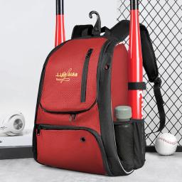 Mochila De Treinamento De Beisebol Com Compartimento De Sapatos, Softball Bastões, Impermeável, Ao Ar Livre De Armazenamento De Jogo, Acessório Saco - Image 2