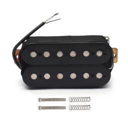 Humbucker 6 cordas captador de guitarra elétrica bobina dupla humbucker guitarra elétrica captador ponte ou pescoço captador preto - Image 4
