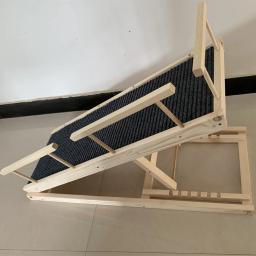 Rampa dobrável portátil para cão e gato, Rampa para animais de estimação, tapete antiderrapante, trilhos laterais de segurança, escada para sofá, cama do carro, escada até 200 libras - Image 6