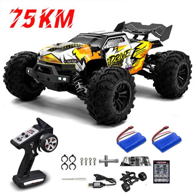 ZWN 1:16 Carro RC 4WD 75KM/H Monstro Truck com LED