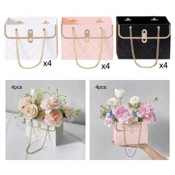 Saco De Papel De Embrulho De Flores, Caixa De Presente Para Adereços Fotográficos, Suprimentos De Envolvimento De Flores, Decoração Do Dia Dos Namorados, 4x - Image 6