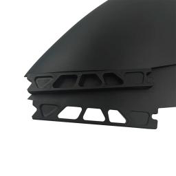 UPSURF-Plastic Keel Surf Fins, Prancha de Surf, Twin Quilhas Tabs Simples, Nylon Short Board Fins, Acessórios de Surf, 2Pcs Set - Image 4
