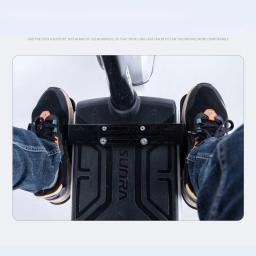 Ampliar pedal dianteiro para motocicleta, scooter elétrica, modificação de veículo, conjunto diy, acessórios de atualização, peças - Image 2
