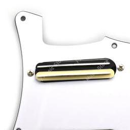 Captador de pickguard de guitarra elétrica ssh com fiação singlecut carregado prewired pick-up única bobina de trilho duplo humbucker - Image 4