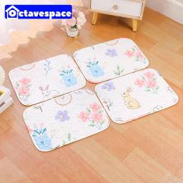 Tapete de gaiola multi-padrão bonito, almofada de descanso de coelho, tapete de cobaia, almofada re-lavável antiderrapante de gato, suprimentos de pequenos animais, verão - Image 4