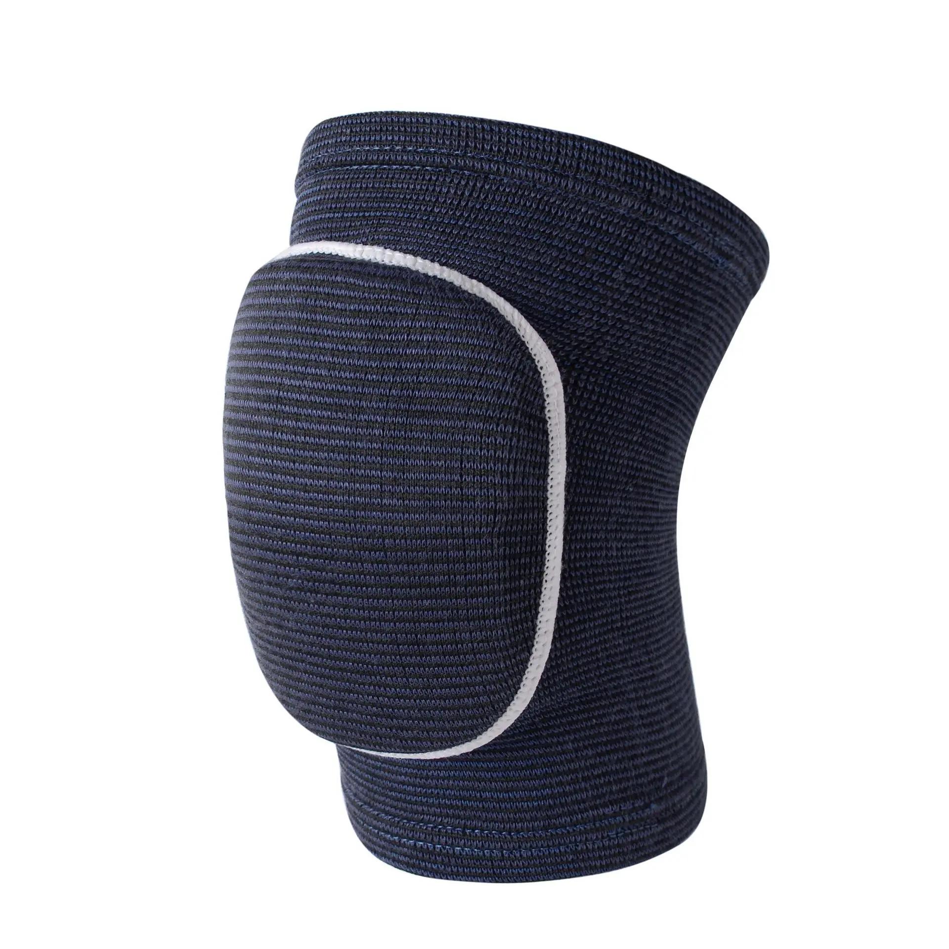 Esportes compressão joelheiras elástico joelho protetor espessamento esponja joelhos cinta suporte para dança treino treinamento - Image 1