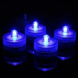 Luzes led à prova d'água para vasos, sem chama, operado por bateria, lago subaquático, pequenas velas, decoração de aquário, iluminação novidade - Image 5