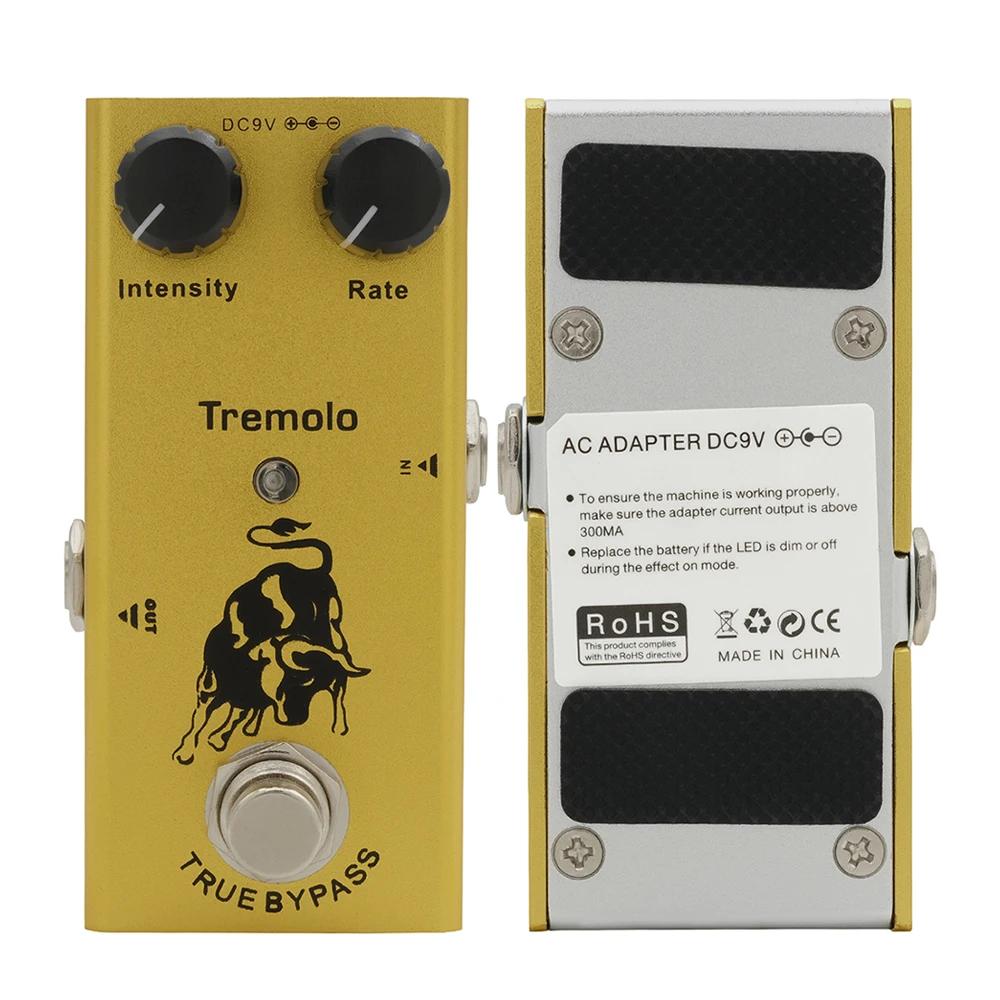 SHUFFLE-Tremolo Guitar Effect Pedal, Amplificador Classic Tube, Simulação Tremolo Effect Pedal, Peças de guitarra e acessórios, EF-09 - Image 1